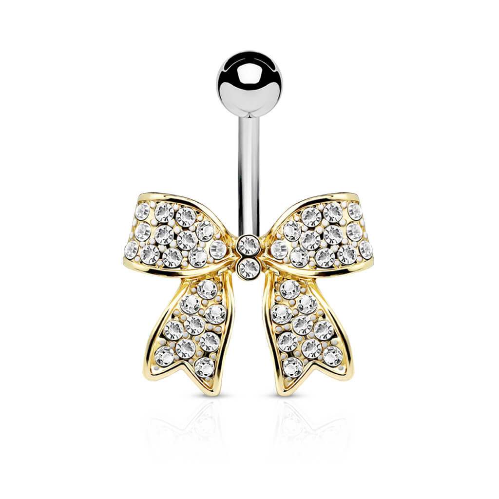 Piercing Nombril Noeud Zircone - Image 4