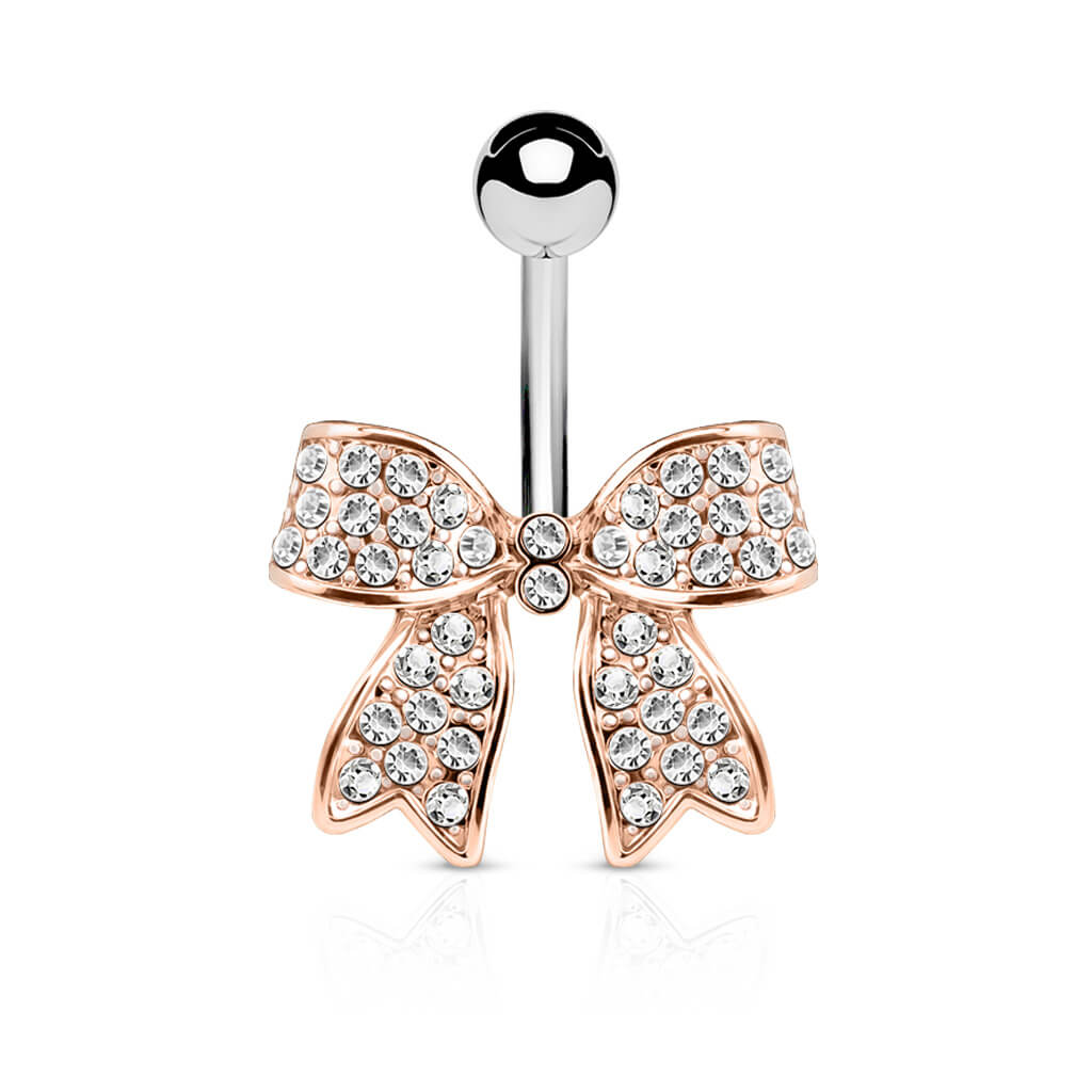 Piercing Nombril Noeud Zircone - Image 5