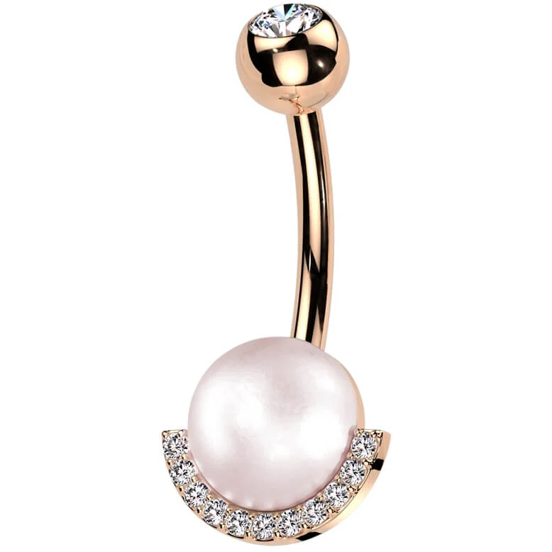 Piercing Nombril Perle Zircone - Image 4