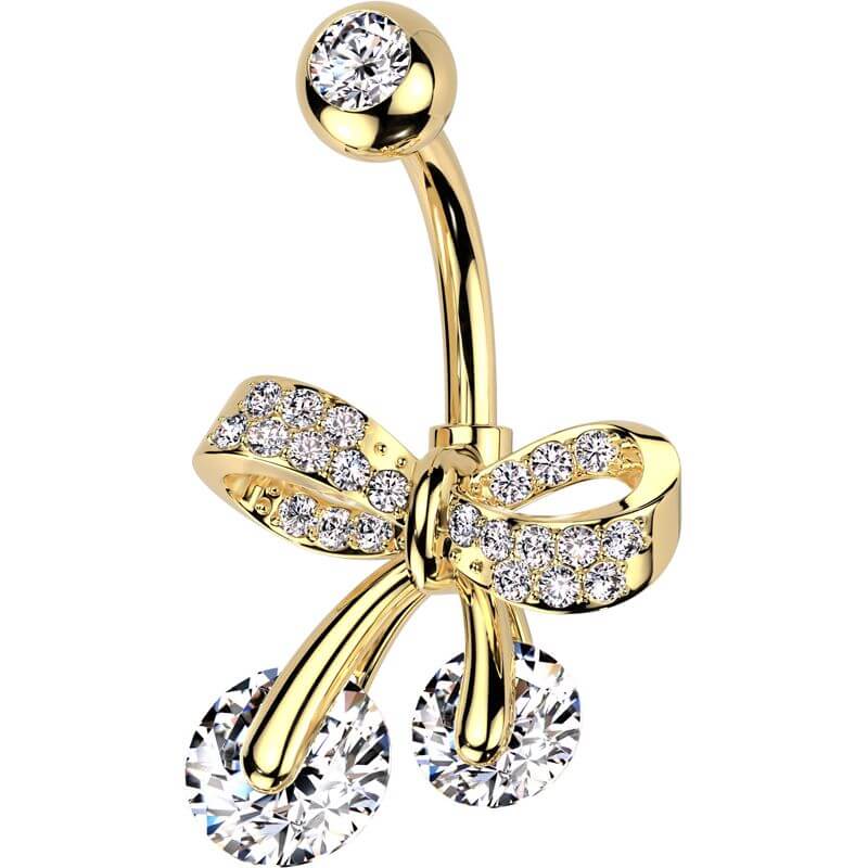 Piercing Nombril Nœud à Boucle - Image 5