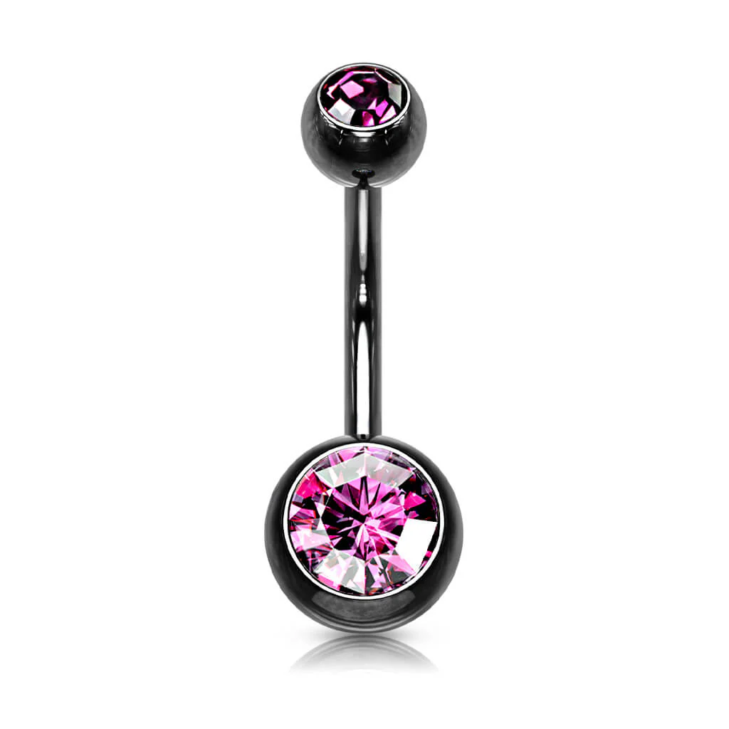 Piercing Nombril Bille Zircone - Image 10