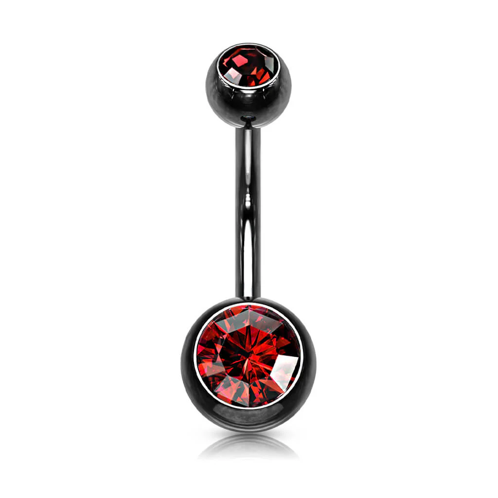 Piercing Nombril Bille Zircone - Image 12