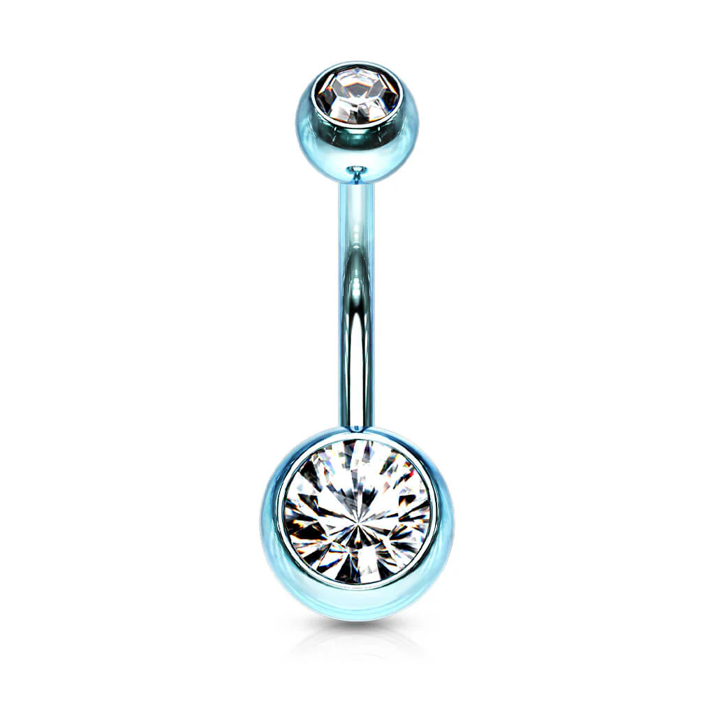 Piercing Nombril Bille Zircone - Image 13