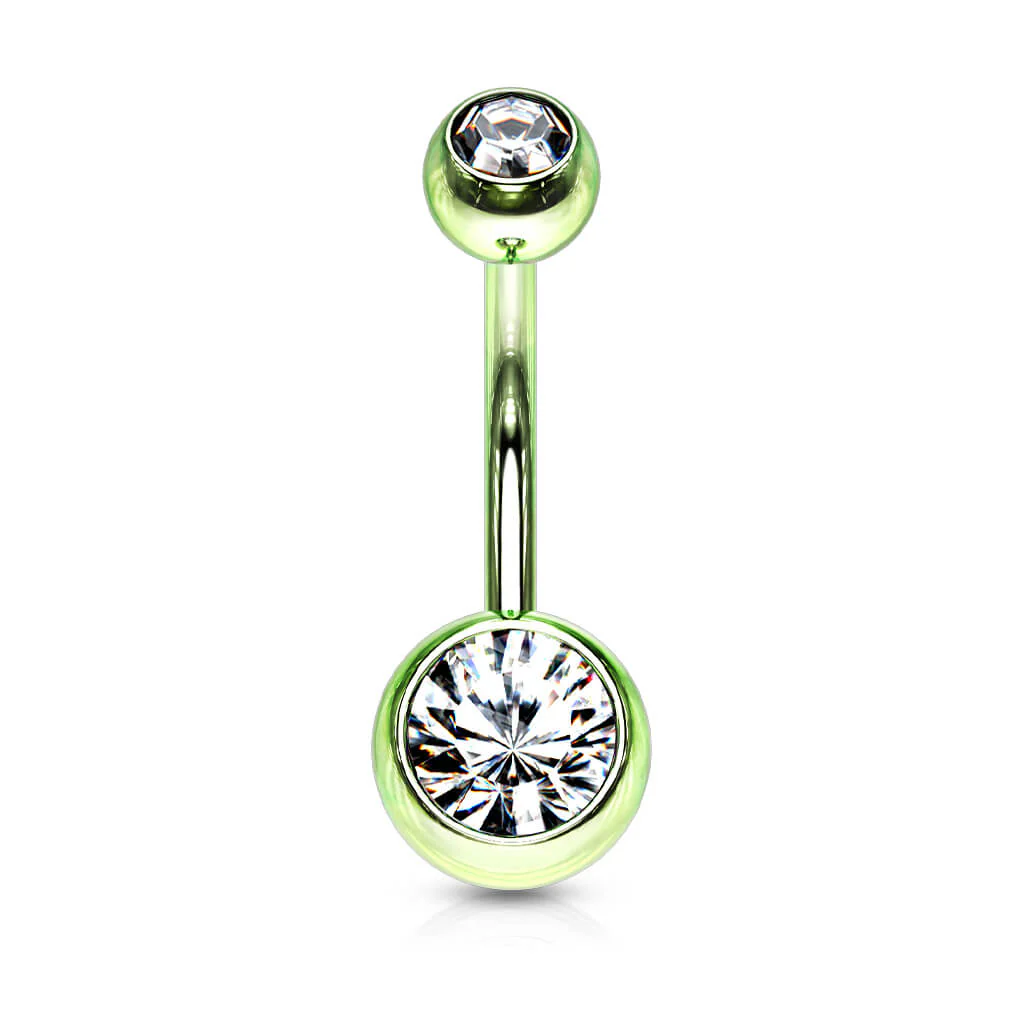 Piercing Nombril Bille Zircone - Image 6