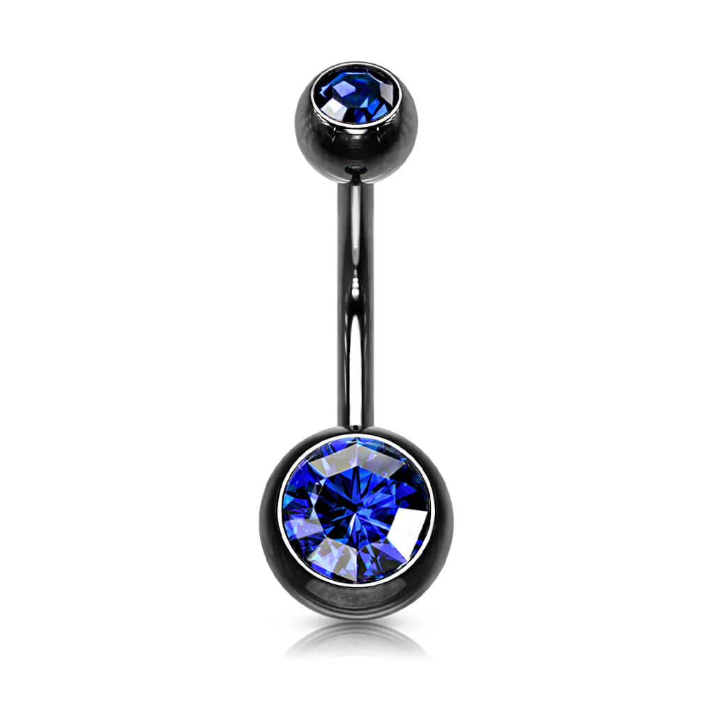 Piercing Nombril Bille Zircone - Image 8