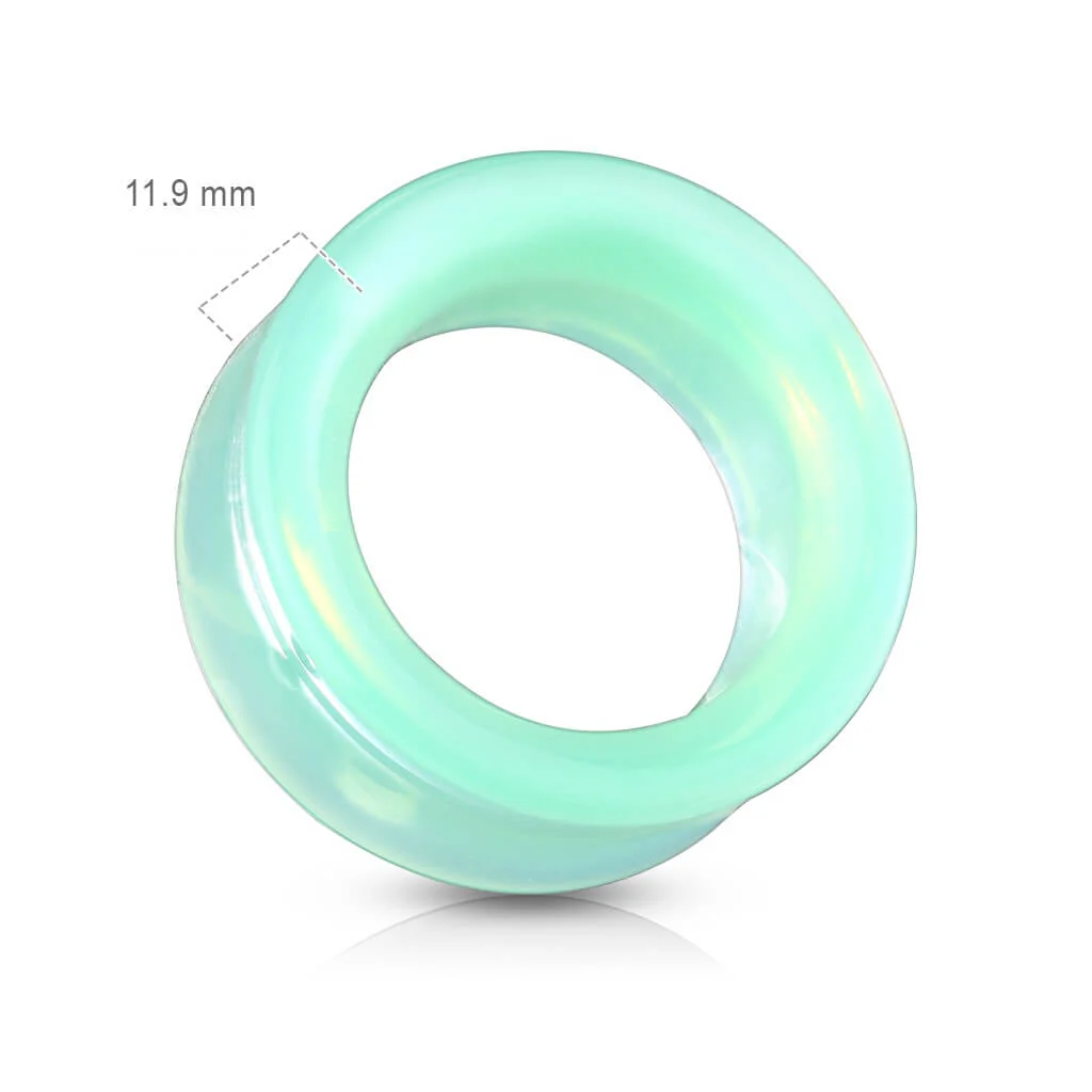 Verre Écarteur Verre Opale Vert - Image 2