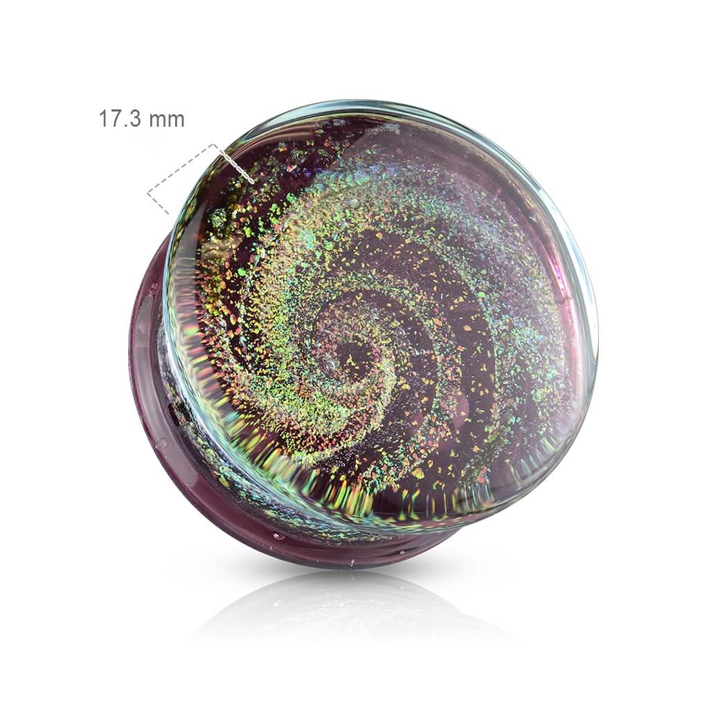 Verre Plug Verre Galaxy Swirl - Image 2