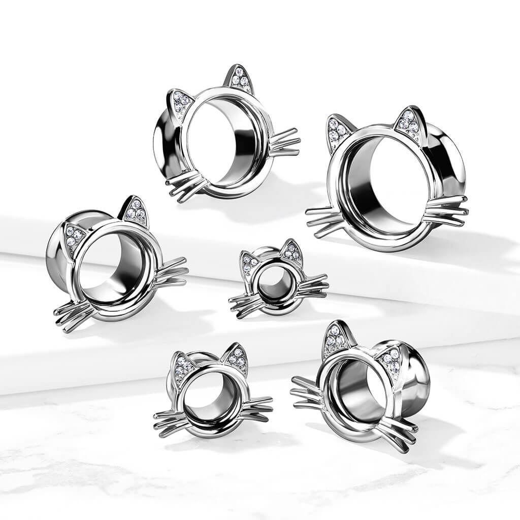 Écarteur Chat Zirconia Argent - Image 3