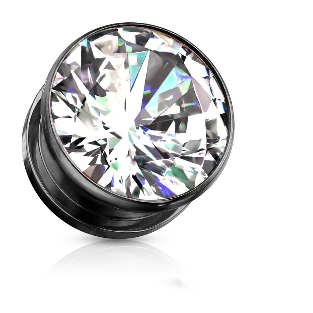 Plug Zircone Argent - Image 4