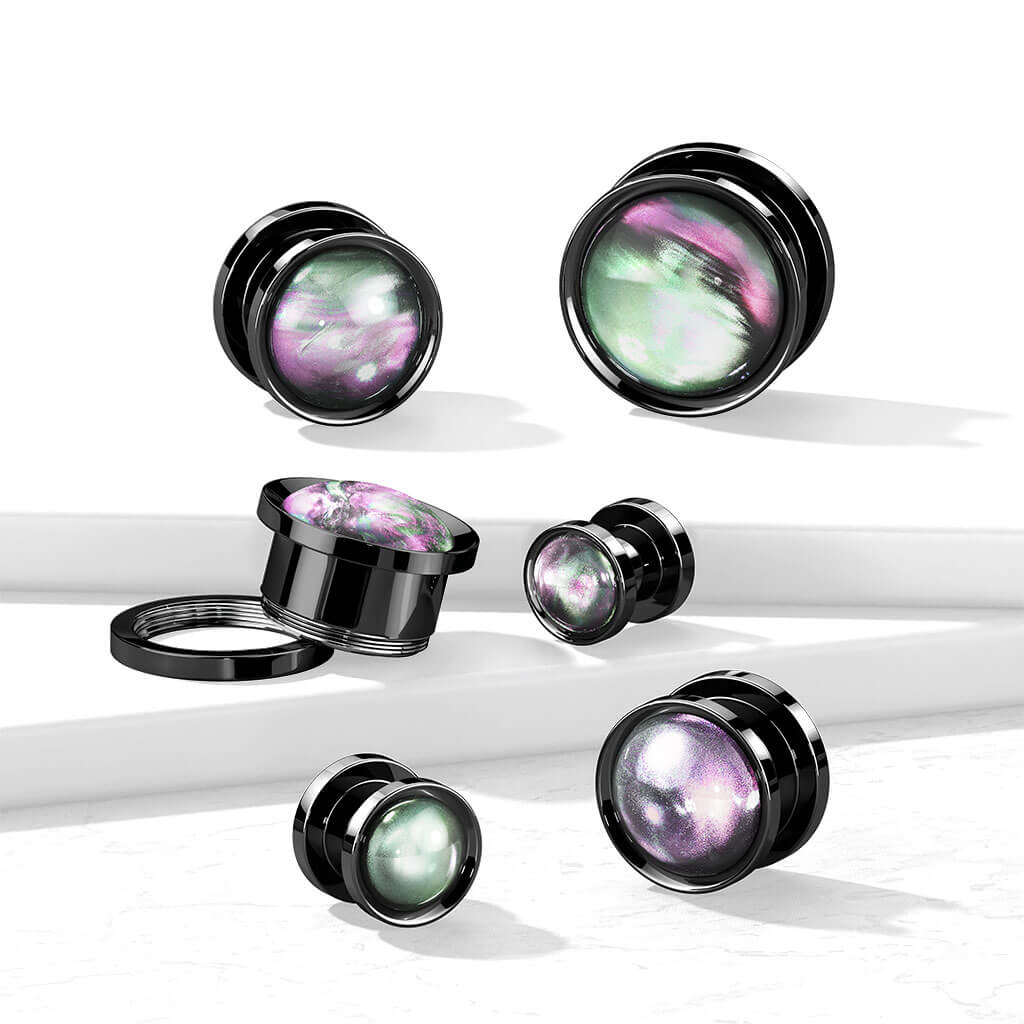 Plug Nacre noire - Image 4