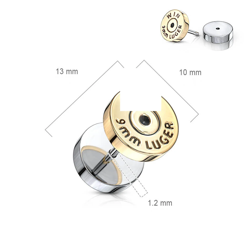Faux Plug Douille Or Filetage Interne - Image 2
