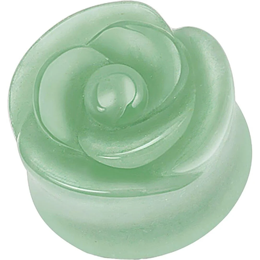 Plug Pierre semi-précieuse Aventurine rose