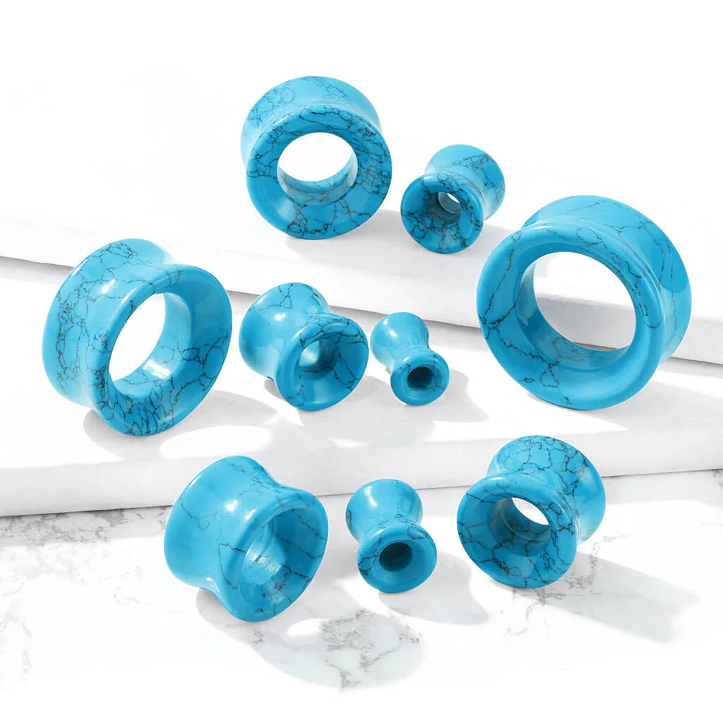 Écarteur Pierre semi-précieuse Turquoise - Image 3