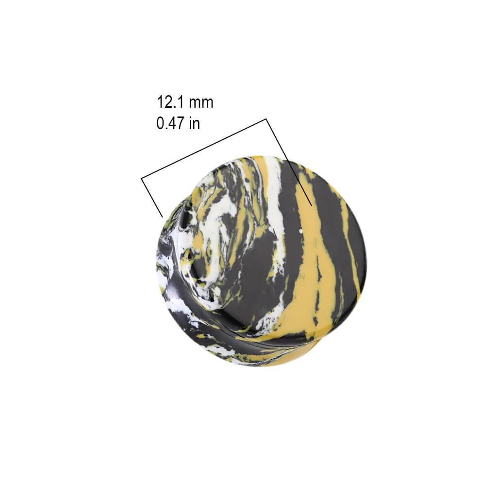 Plug Turquoise Noire Jaune Blanche - Image 2
