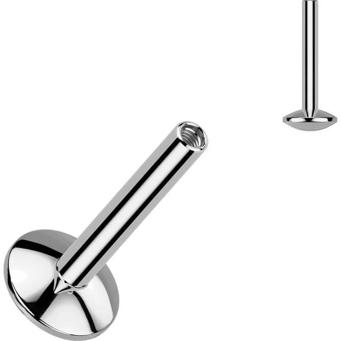 Titane Base base du labret Filetage Interne - Image 4