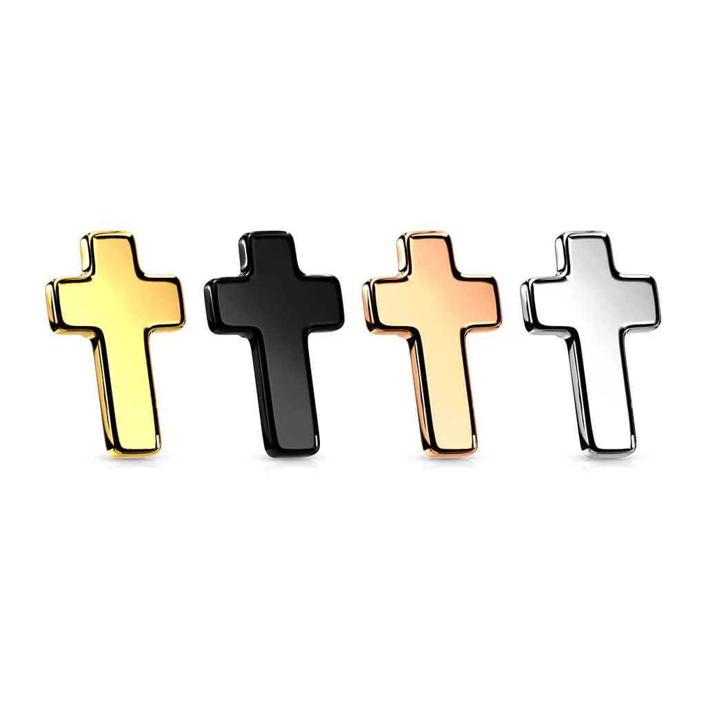 Embout Embout Croix Plate Argent Filetage Interne - Image 3
