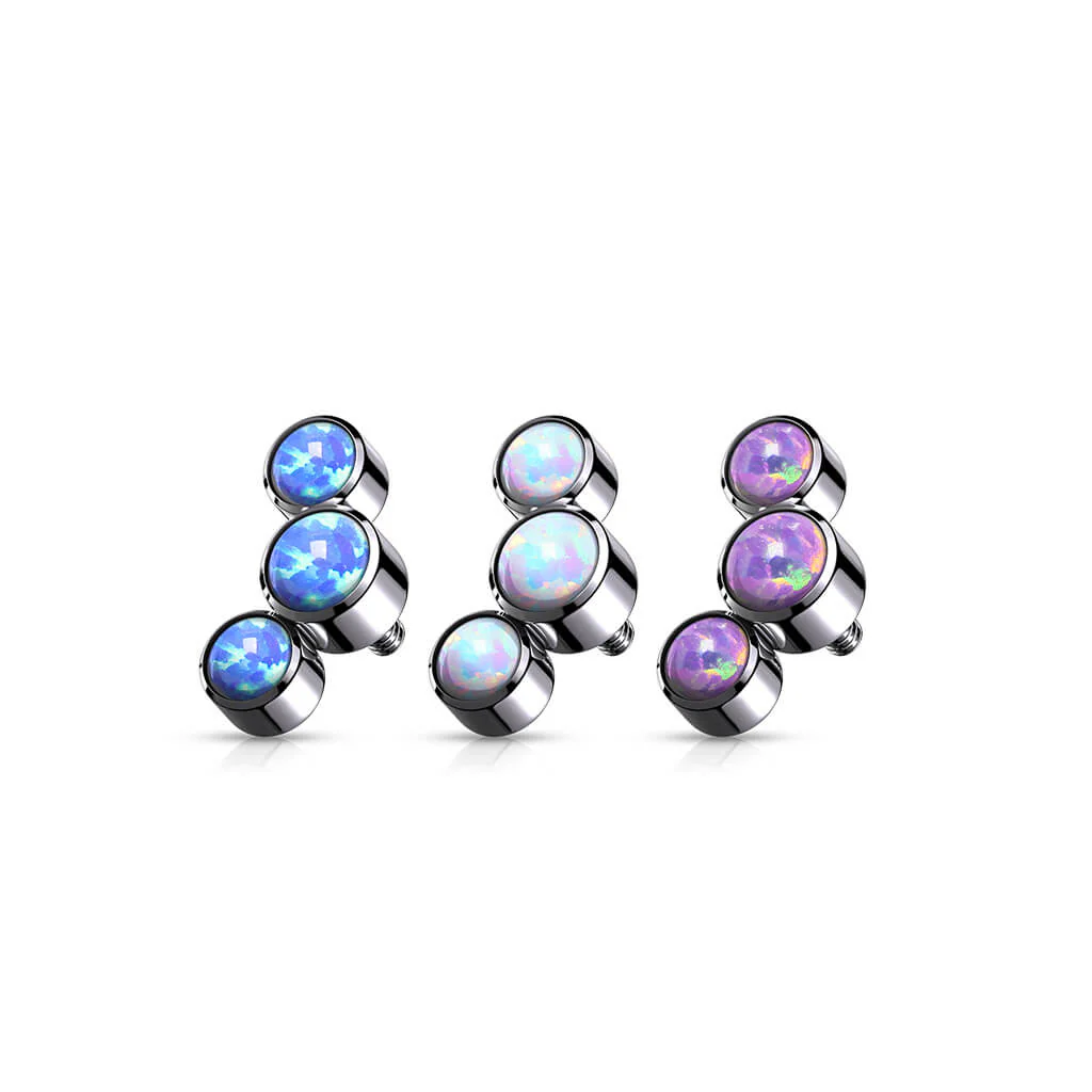 Embout Embout 3 Zircones Filetage Interne - Image 3