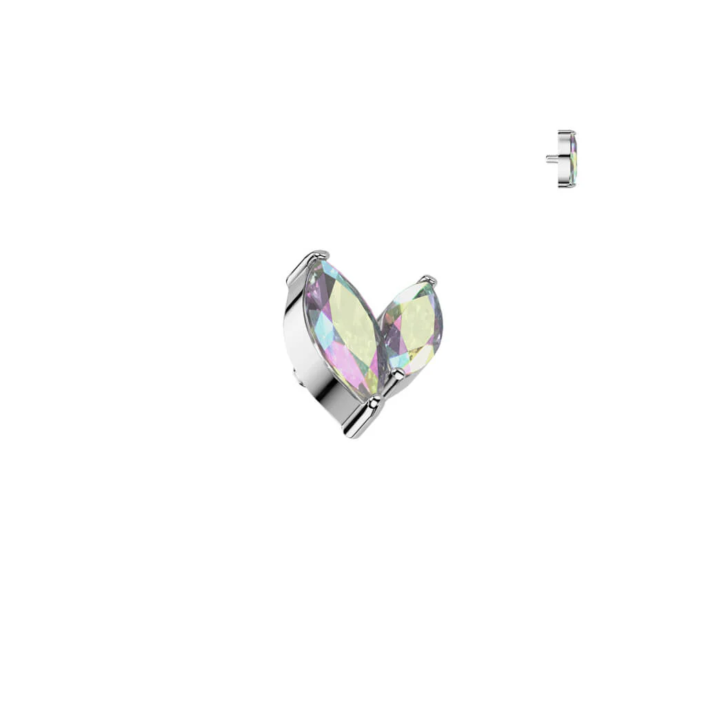 Titane Embout embout zircone Filetage Interne - Image 5