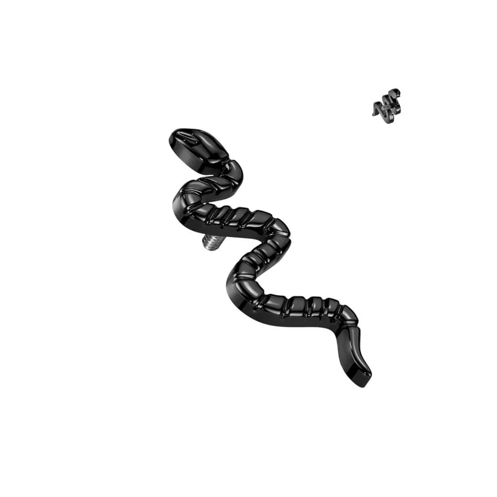 Titane Embout Embout Serpent Filetage Interne - Image 3