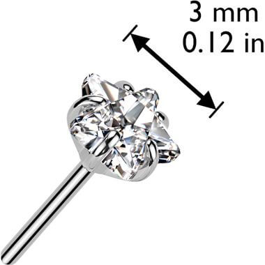 Titane Embout Embout étoile zircone Enfoncer - Image 2