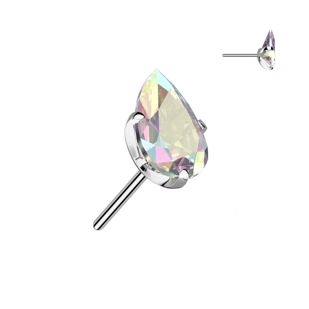 Titane Embout embout larme zircone Enfoncer - Image 8