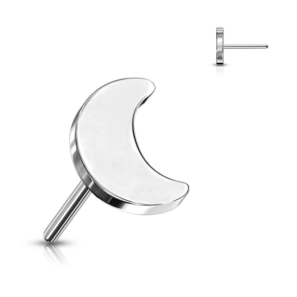 Titane Embout Embout Plat Lune Enfoncer - Image 8