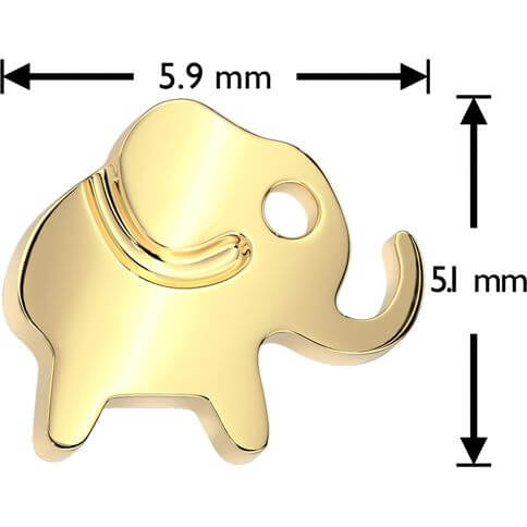 Titane Embout elephant Enfoncer - Image 2