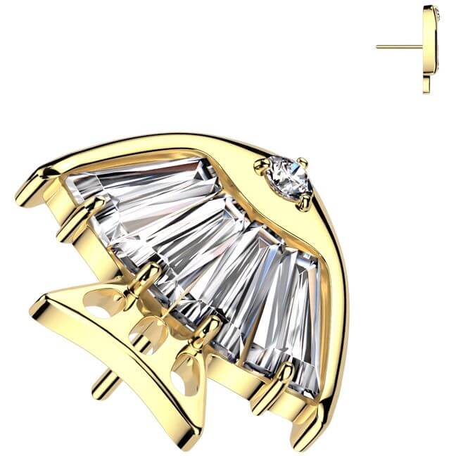 Titane Embout embout poisson zircone Enfoncer - Image 3