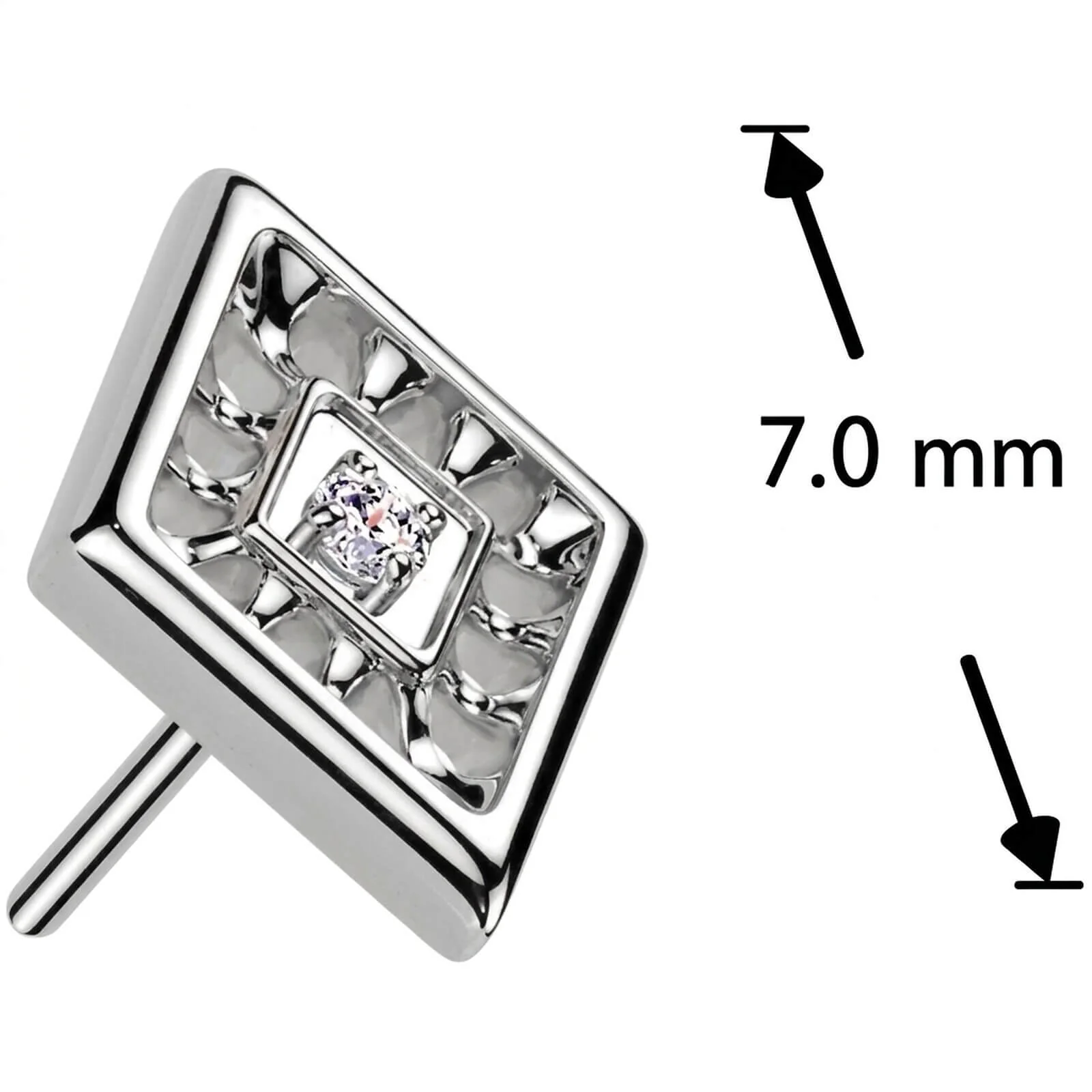 Titane Embout embout zircone taillée en diamant Enfoncer - Image 2