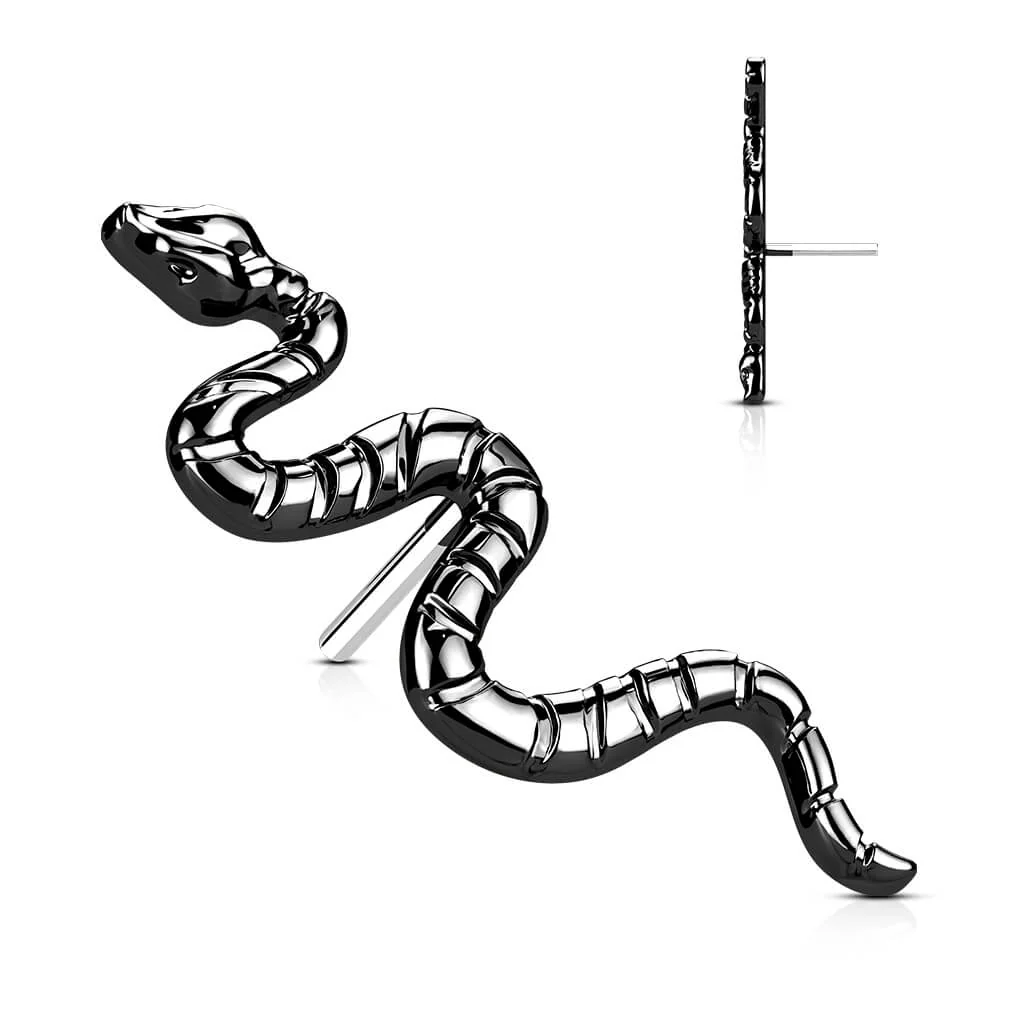 Titane Embout Embout Serpent Enfoncer - Image 4