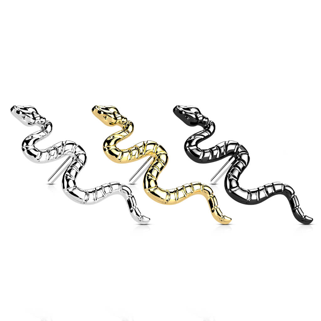 Titane Embout Embout Serpent Enfoncer - Image 5
