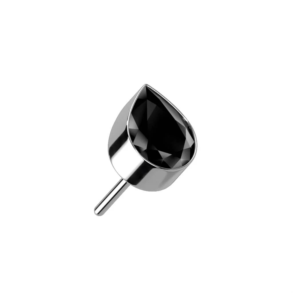 Titane Embout Embout Goutte Zircone Enfoncer - Image 5