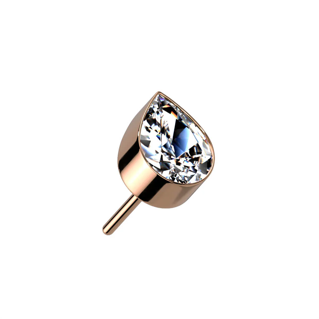 Titane Embout Embout Goutte Zircone Enfoncer - Image 9
