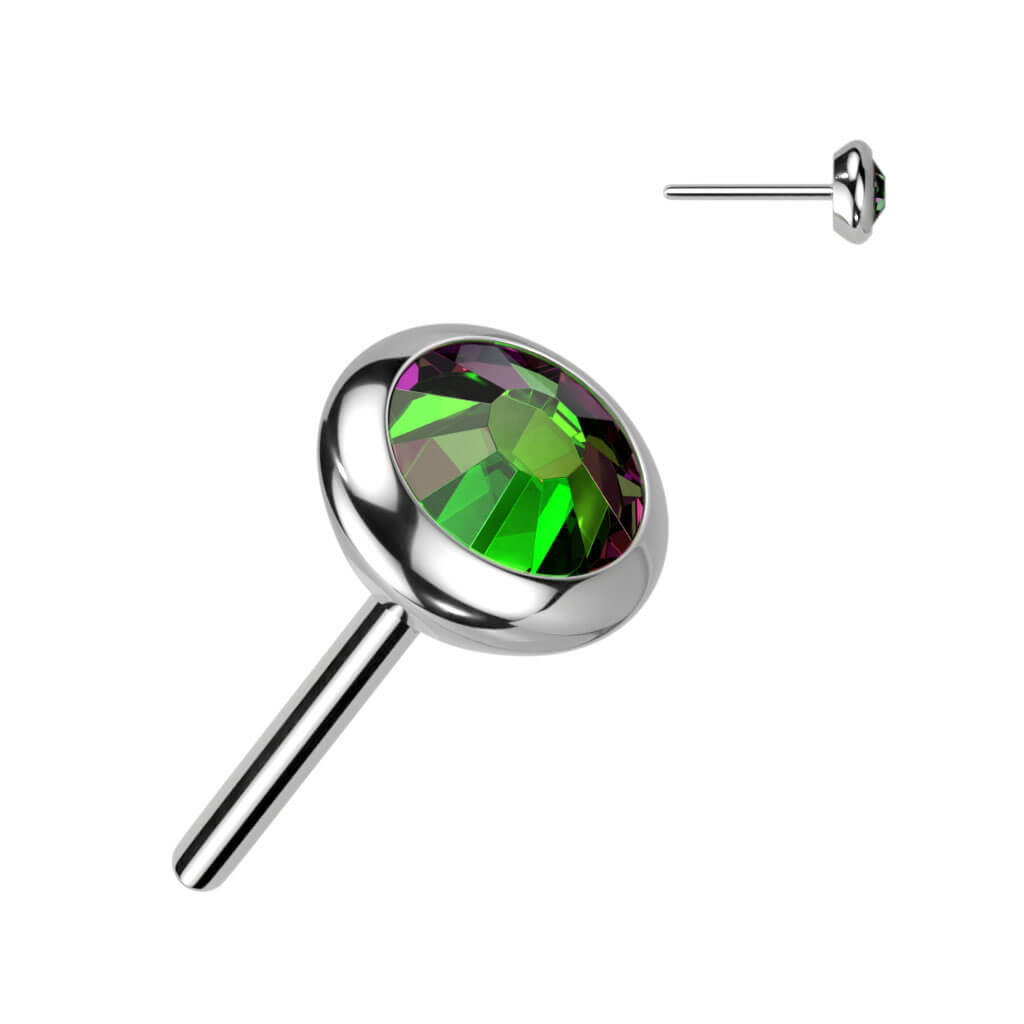 Titane Embout Embout Bille Zircone Opale Enfoncer - Image 9