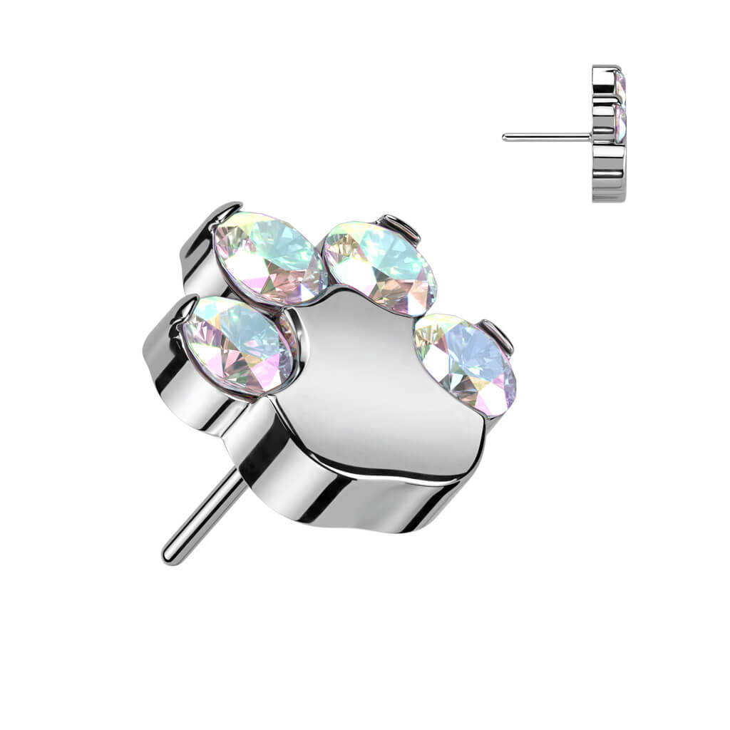 Titane Embout Embout Patte Zircone Enfoncer - Image 3
