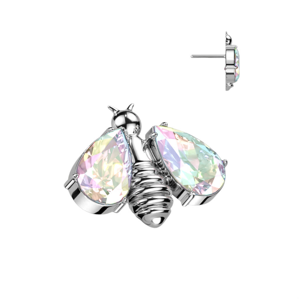 Titane Embout Embout Abeille Zircone Enfoncer - Image 2