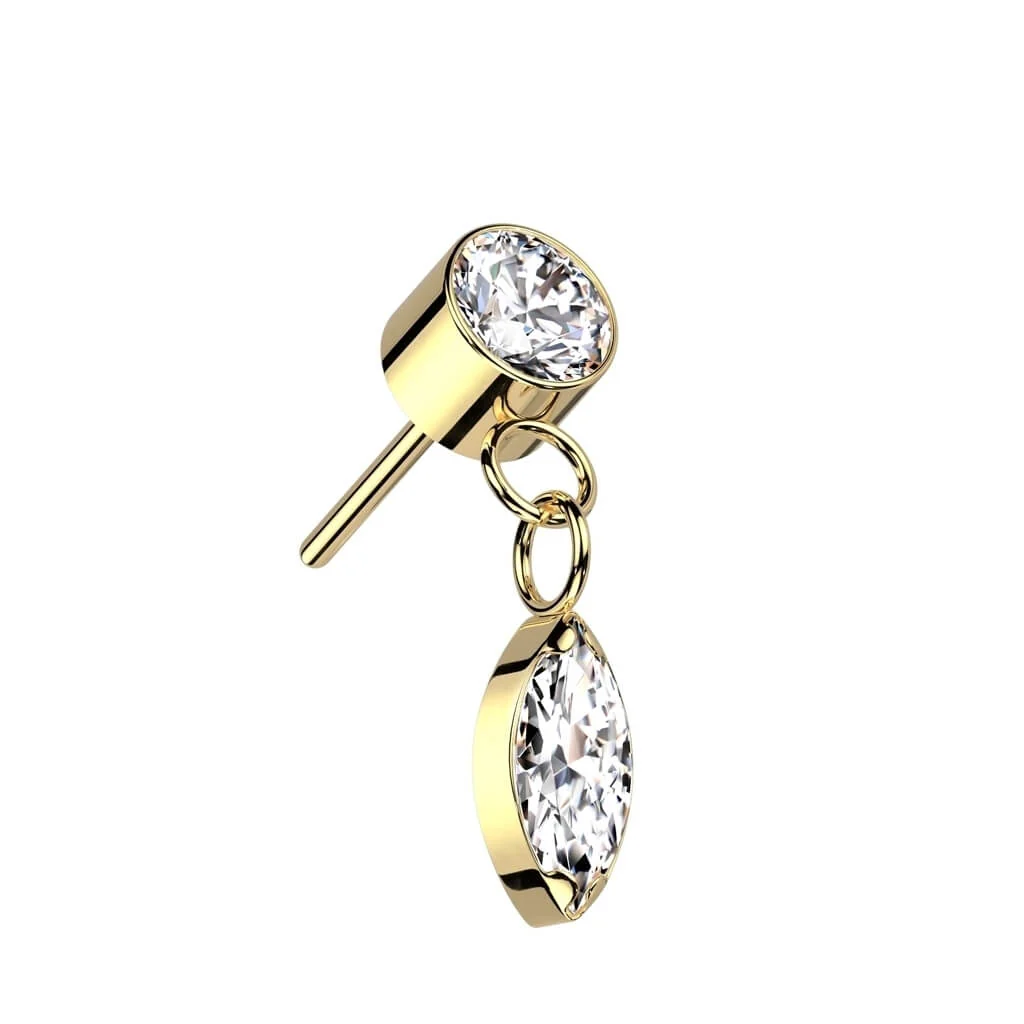 Embout Embout Pendentif Zircone Enfoncer - Image 4