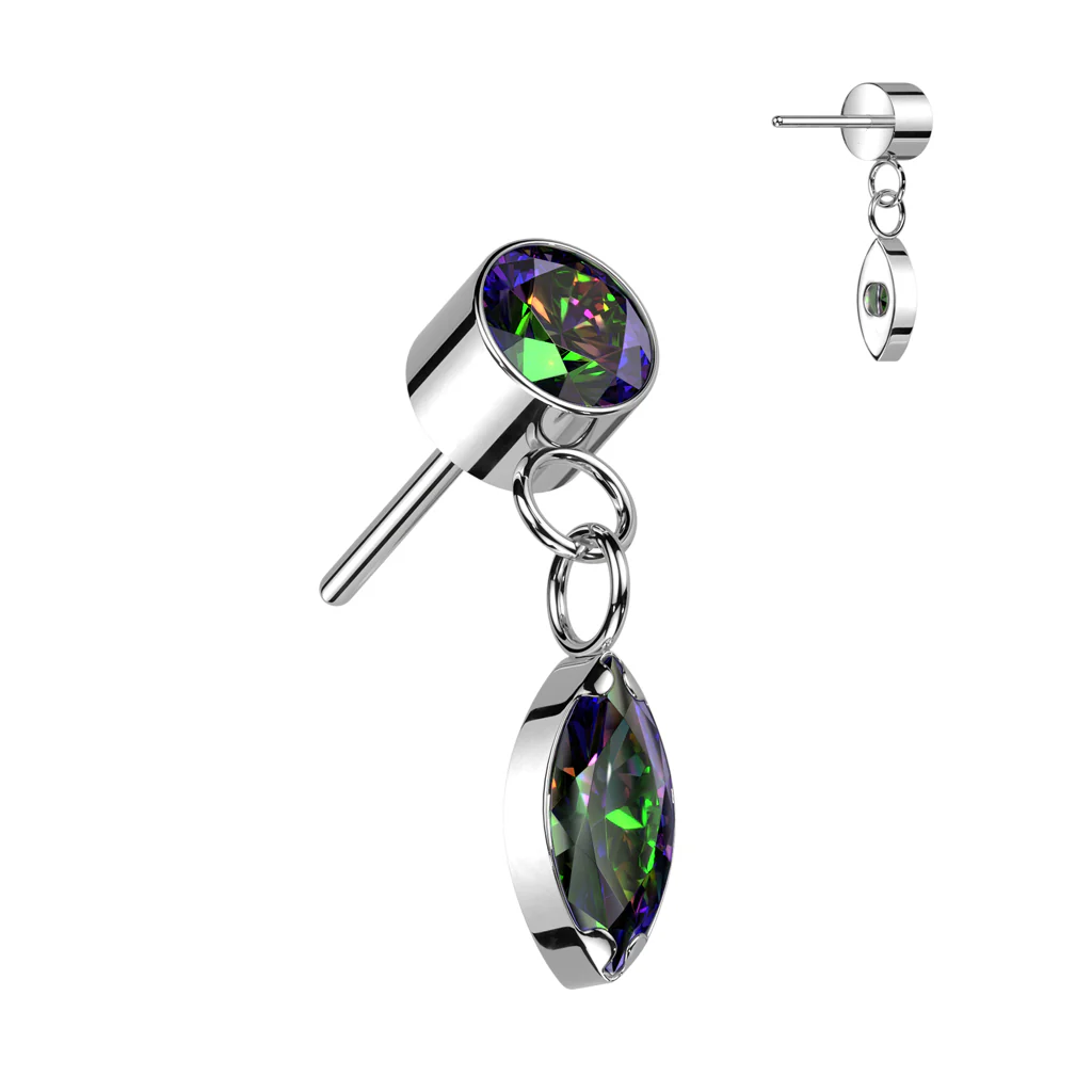 Embout Embout Pendentif Zircone Enfoncer - Image 6