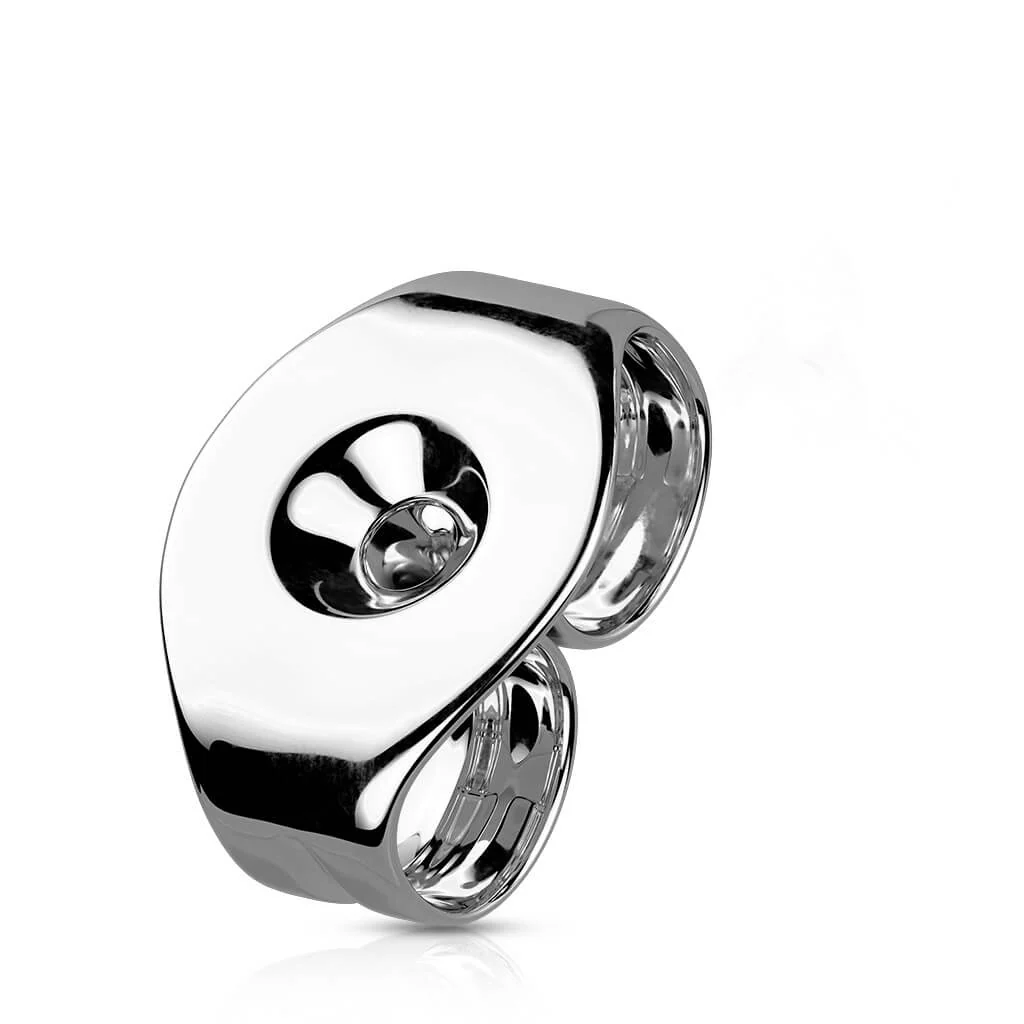 Titane Bouton d'Oreille Papillon Enfoncer - Image 3