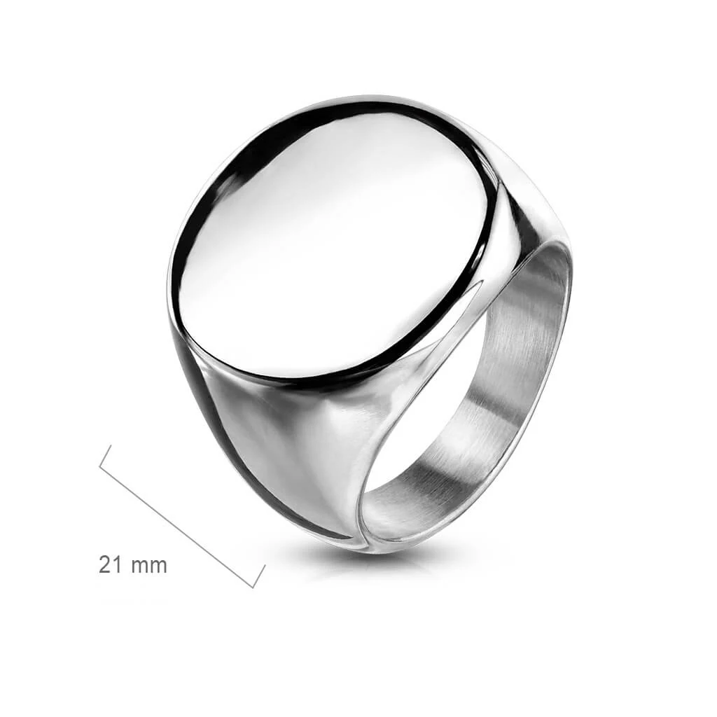 Anneau Rond Argent - Image 2