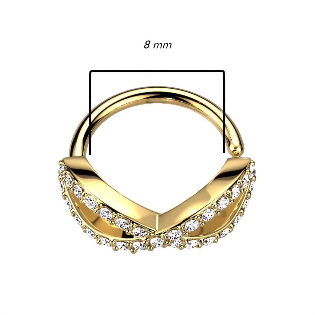 Anneau Infini Zircone Pliable - Image 3