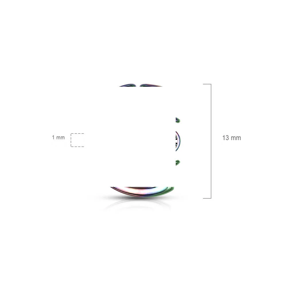 Anneau Lune Zircone Pliable - Image 3