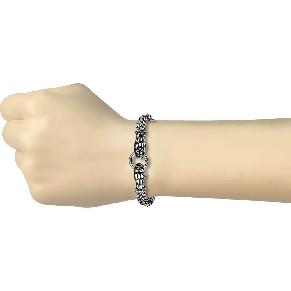 Bracelet tête de serpent - Image 2
