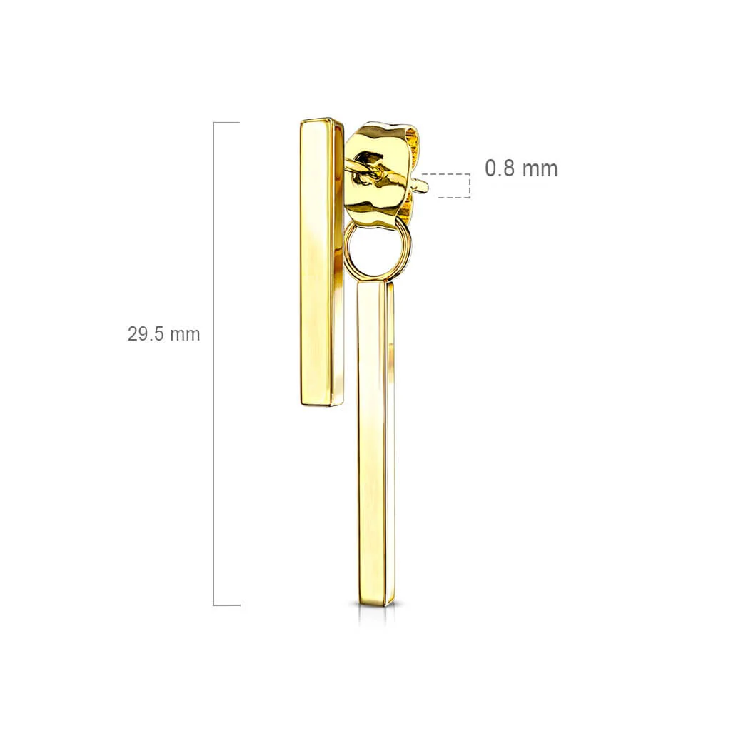 Bouton d'Oreille Pendentif Barre - Image 2