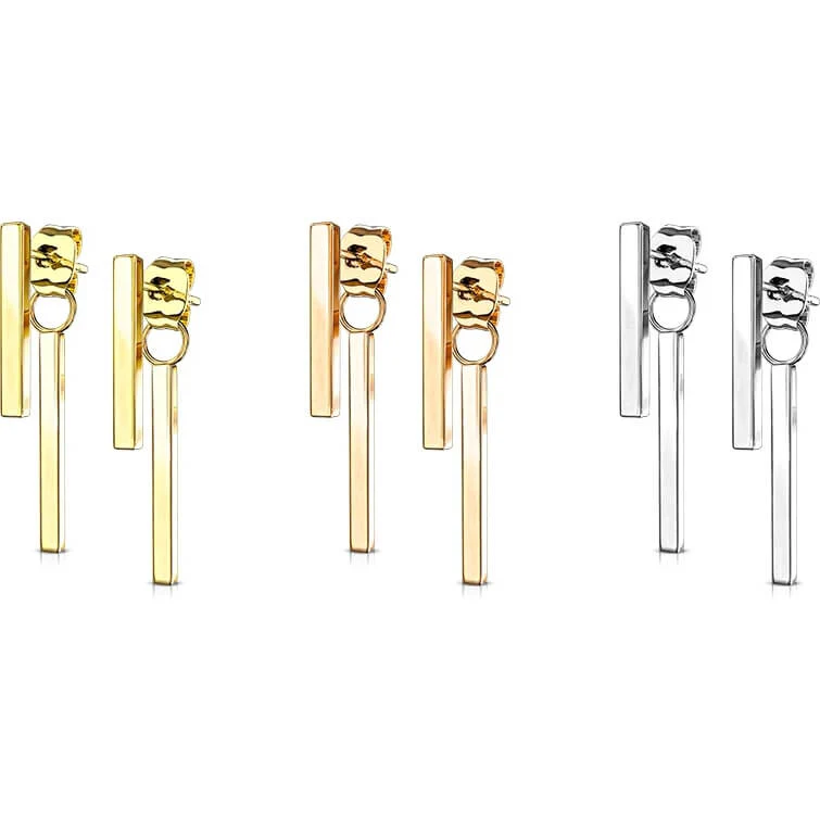 Bouton d'Oreille Pendentif Barre - Image 3