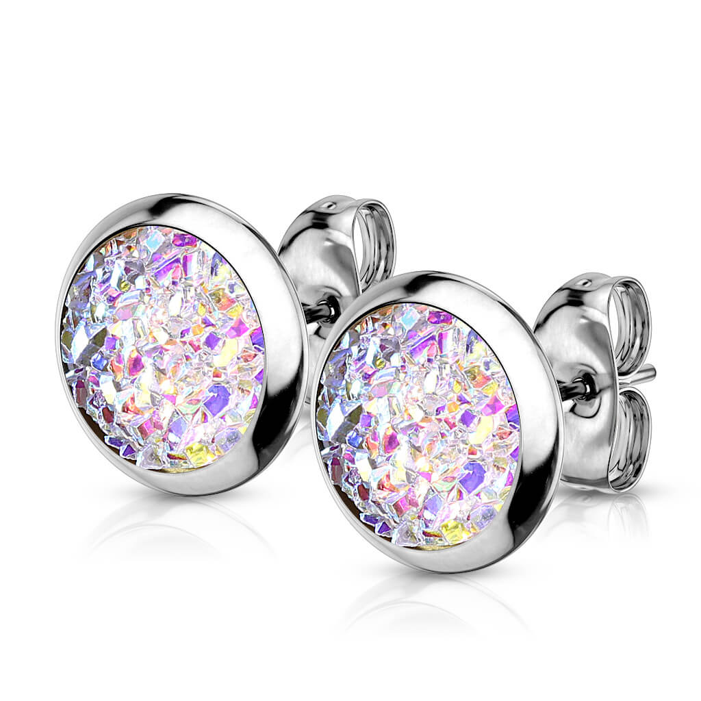 Bouton d'Oreille Pierre Synthétique Lumineuse - Image 7