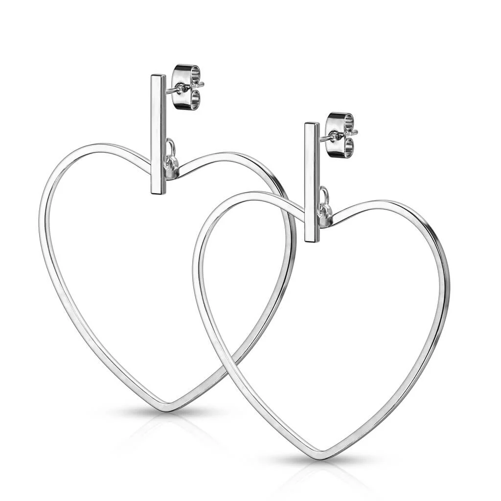Bouton d'Oreille Pendentif Coeur - Image 7