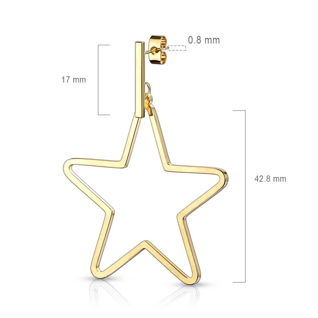 Bouton d'Oreille Pendentif Étoile - Image 2