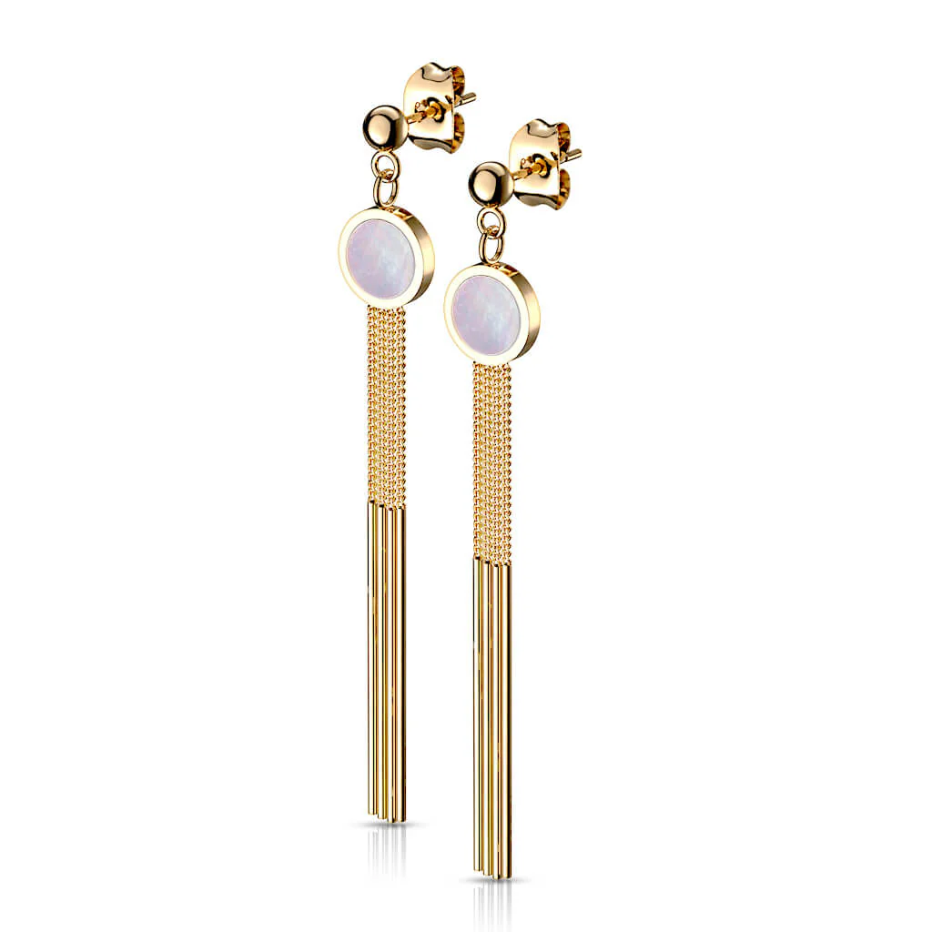 Bouton d'Oreille Pendentif Chaînes - Image 4