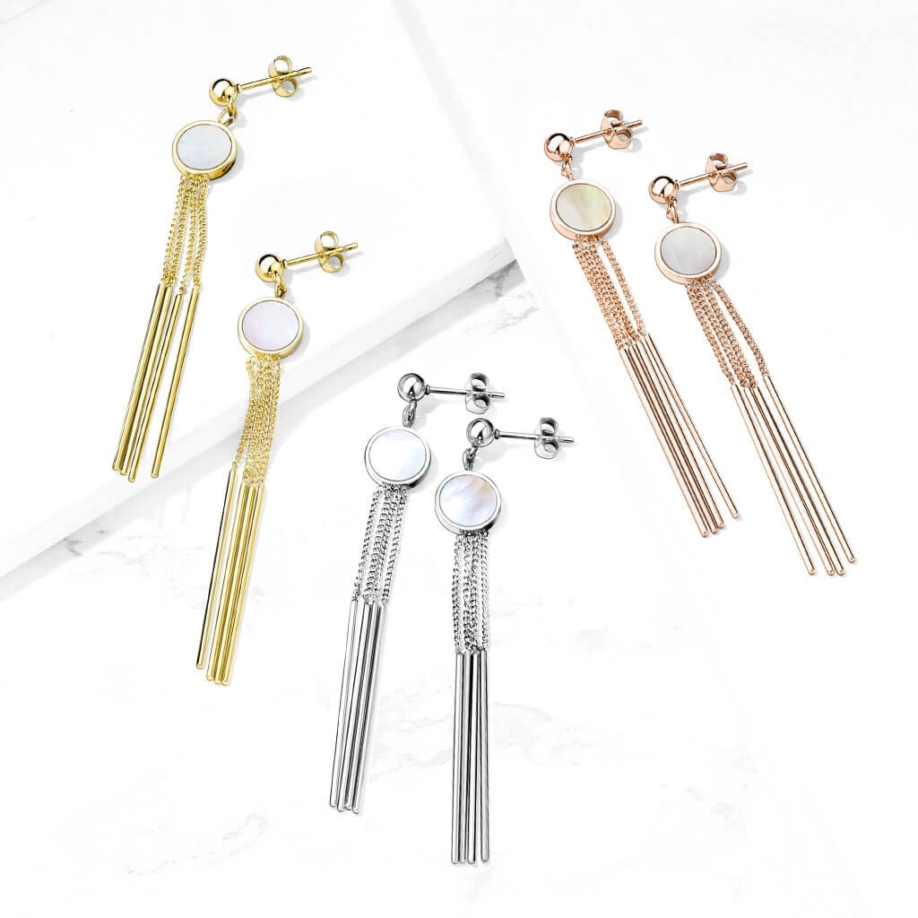 Bouton d'Oreille Pendentif Chaînes - Image 6